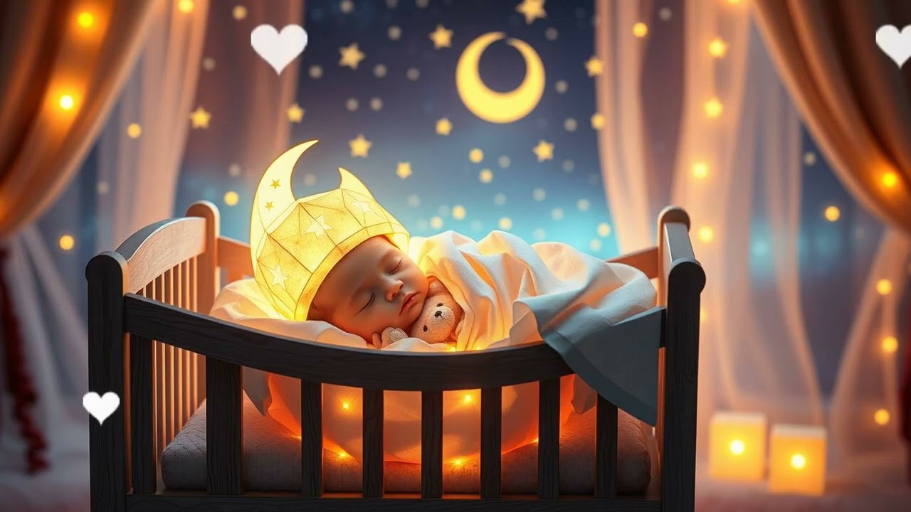 Gentle Sleep Music 🌙💤  Baby Piano Lullaby 🎶 Subscribe for More Night Calm 🎹