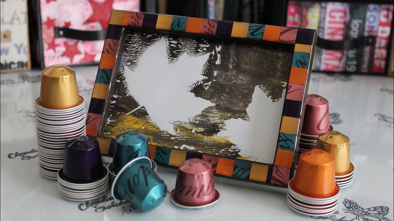 Decorando un Portaretrato con Cápsulas de NESPRESSO