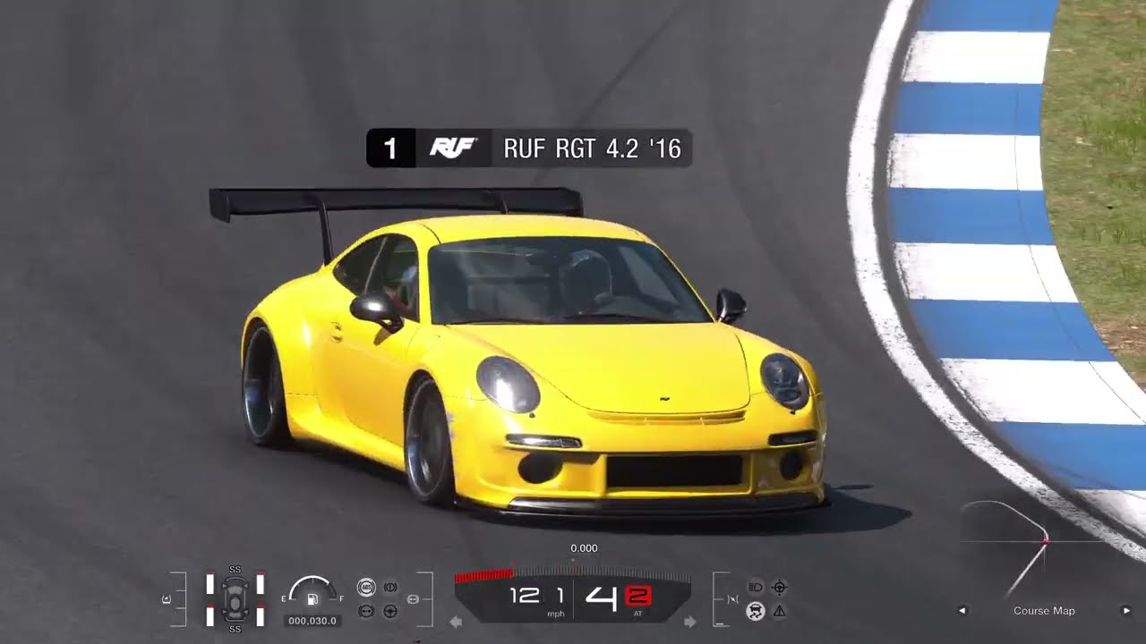 Trial Mountain.Power pack. Porsche.