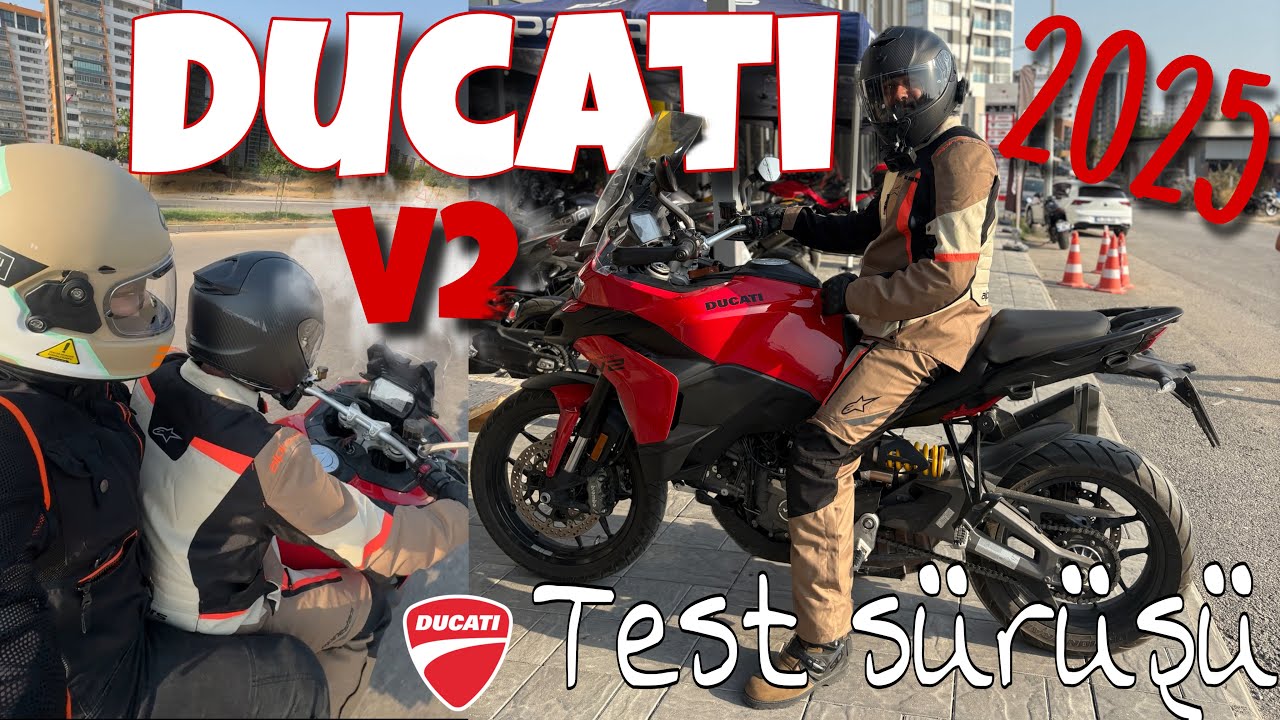 Desmo’suz 2025 Yeni Ducati Multistrada V2 Test Sürüşü