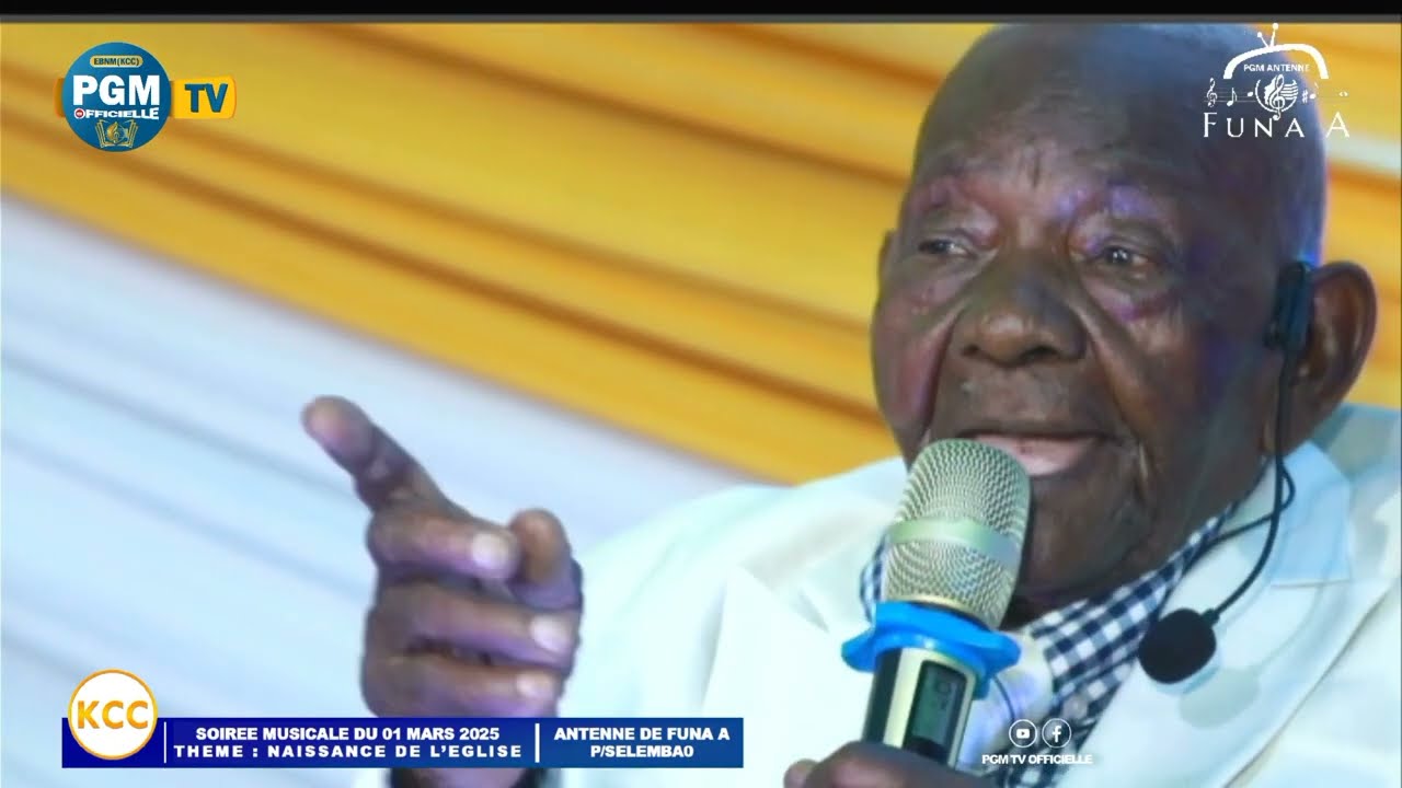 ÉMOTIONS : LE PATRIARCHE REV.AP. SABU NDANGI CHANTE KCC KI LENDI KUSISA KO.