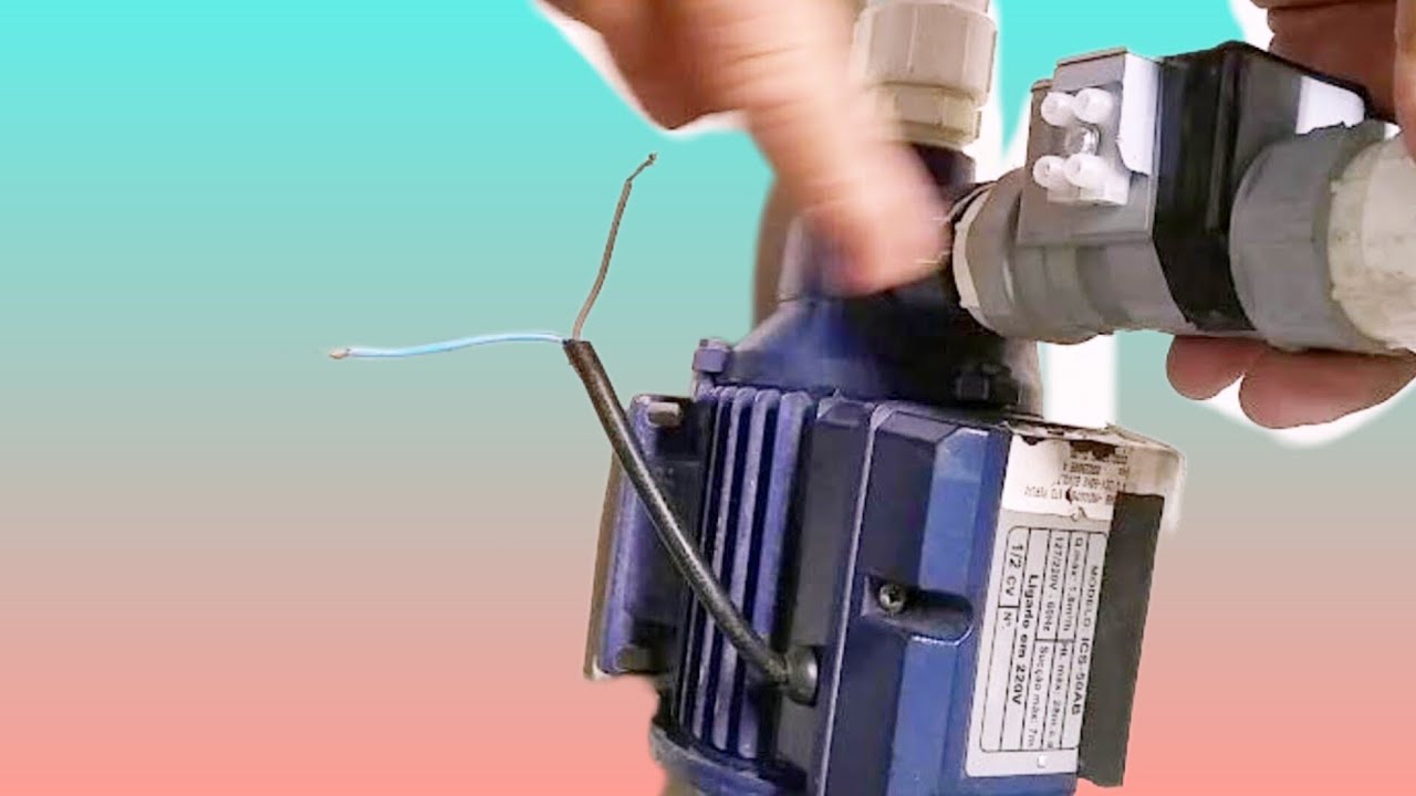 Como fazer a ligação de um fluxostato a uma bomba d'água