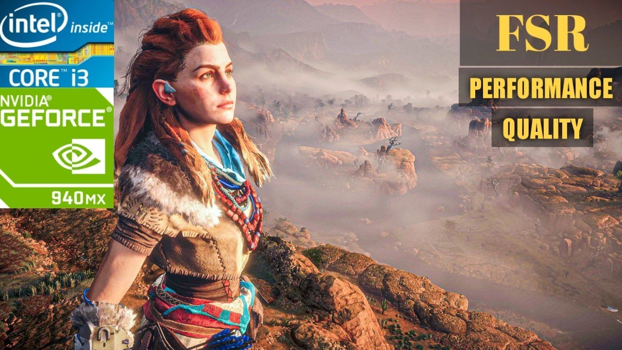 Horizon Zero Dawn | 940MX/130MX | i3 7100U | 12GB ram | Low End Pc | Benchmark