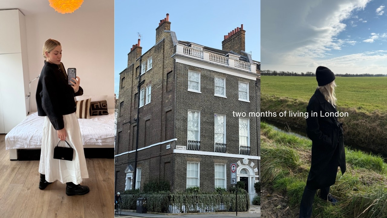 London days hosting friends, taking meetings, exploring