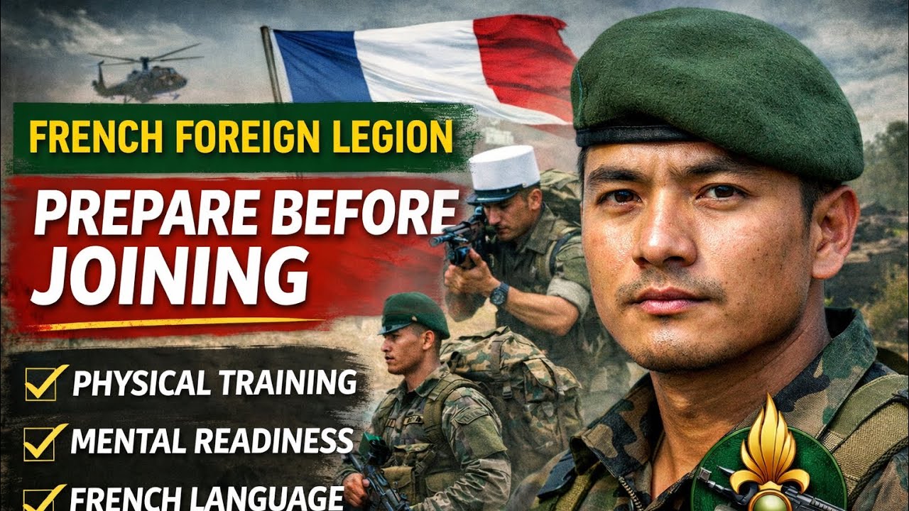 French Foreign Legion Prepare Before Joining भर्ति छिर्नु भन्दा पहिले कासरि तयारि गर्ने