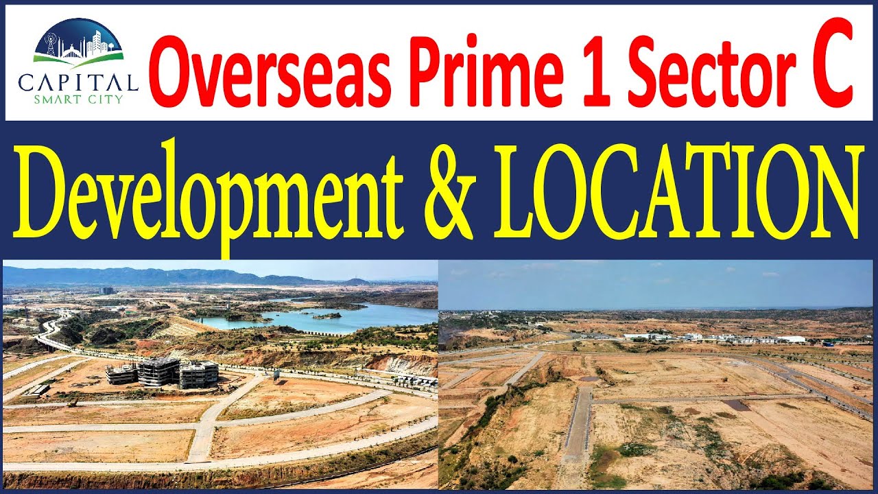 Capital Smart City Overseas Prime 1 Sector C | Fully Developed 12 Marla Plots | Drone Tour  2025