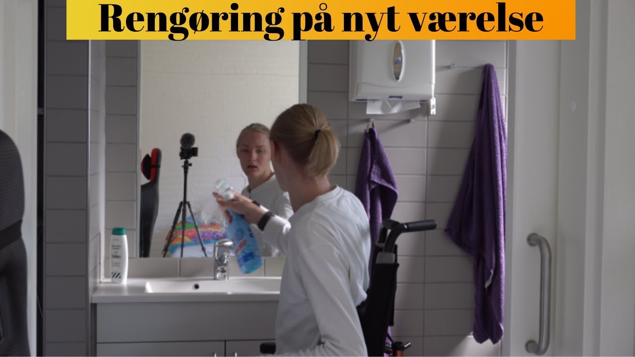 jeg Gør rent på mit nye værelse