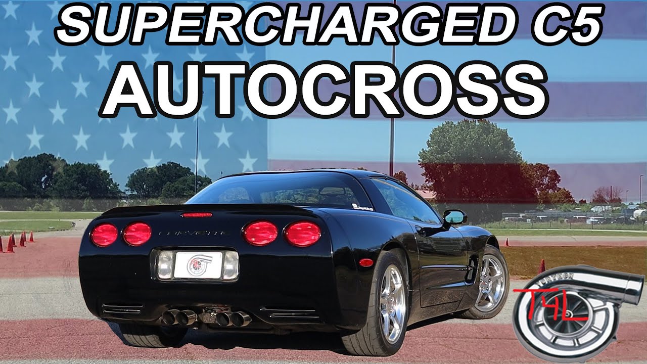 Autocrossing The Supercharged C5 Corvette (No Cones were Seriously Injured)