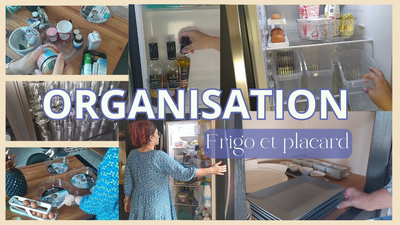 🌺ORGANISATION : Vaisselle et Frigo bien rangé - Comment l’Organiser Facilement et à Petit Prix 🌺