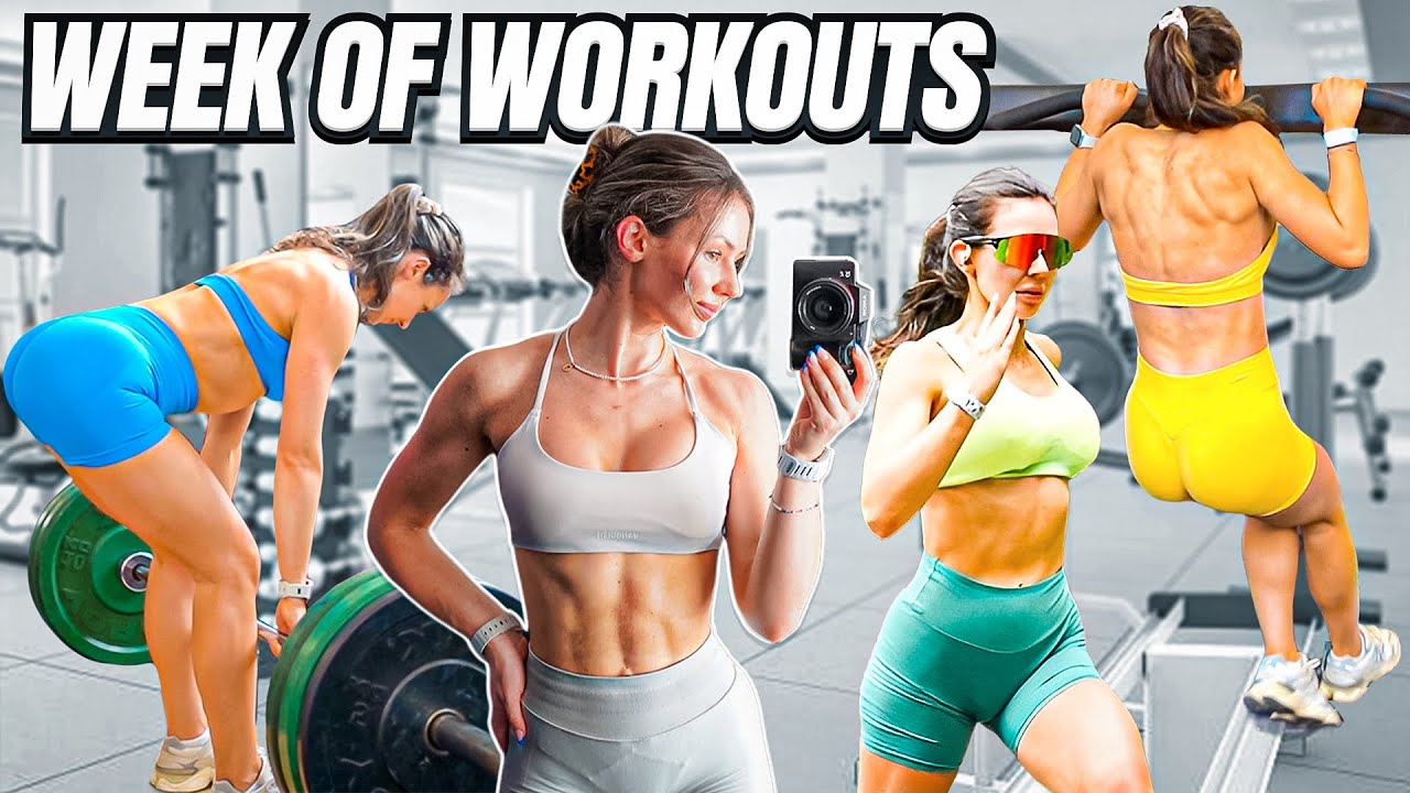 Full Week of Workouts that totally CHANGED my physique!