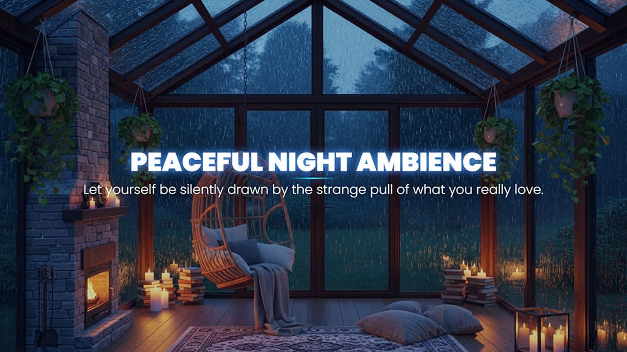 Relaxing Music and Rain &bull; Deep Sleep Music, Kalimba Music, Meditation Music, Study