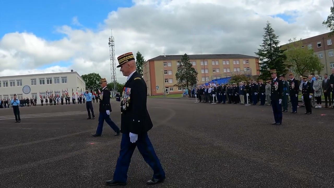 Passation de commandement école de Gendarmerie de Tulle 30 mai 2024