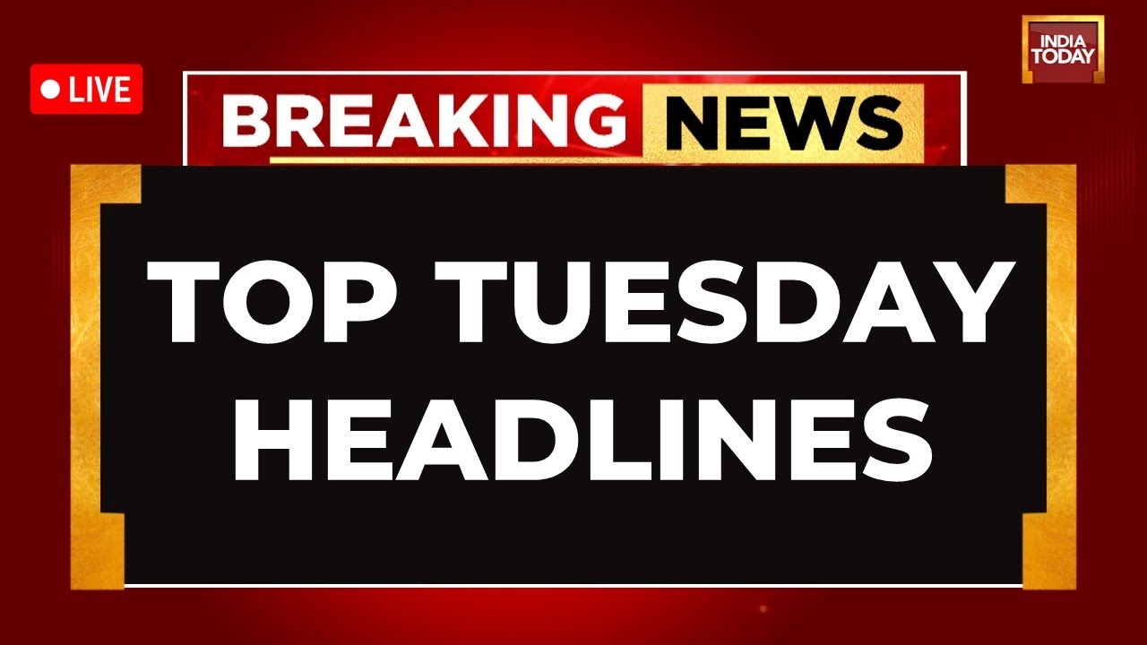 India Today LIVE TV | Political News | National News | Global News | Iran Vs US News | Trump