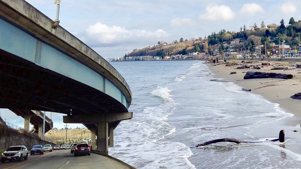 Driving Tour Seattle - What's Beyond Alki Beach In West Seattle? | Lincoln Park + White Center