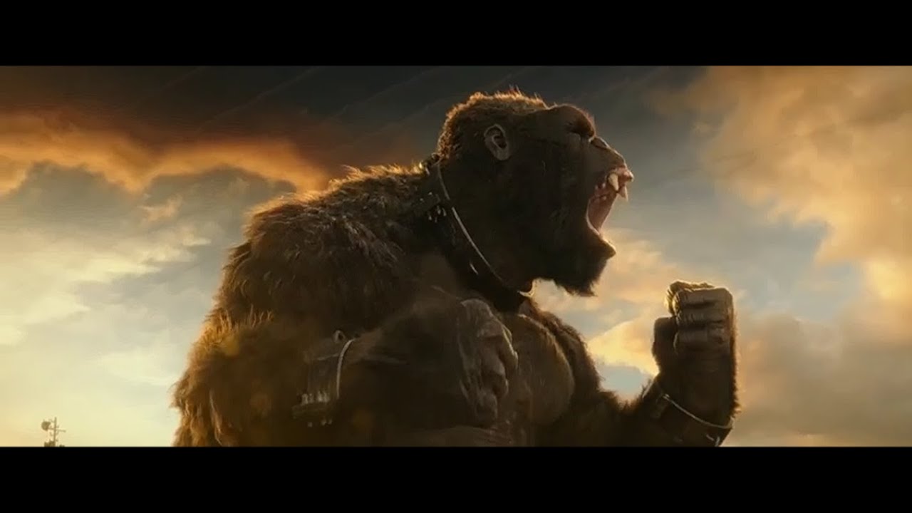 I put Interstellar theme music over a very dramatic Godzilla vs Kong sea fight scene!!