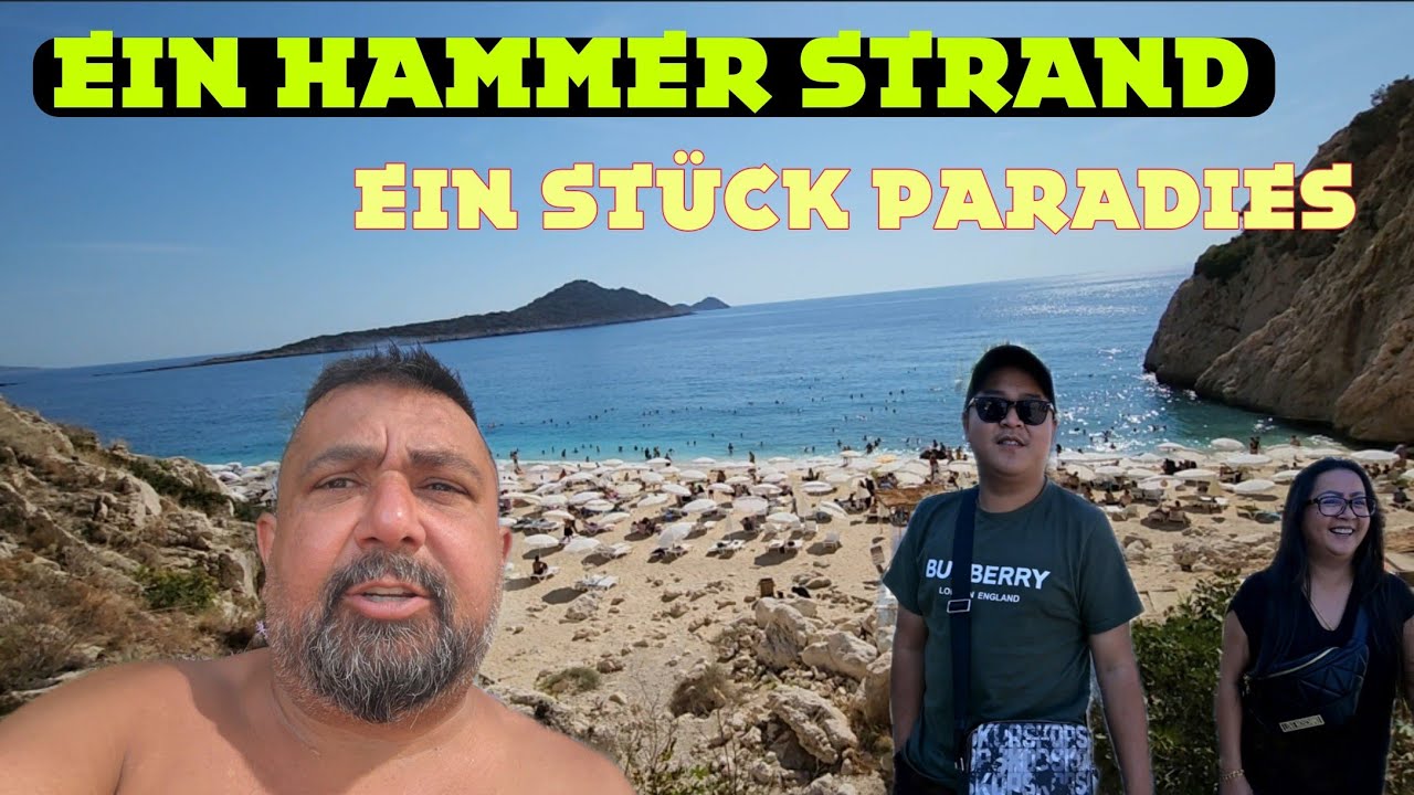 Dumanis an einem Traum Strand. Kapitas Strand..Kalkan