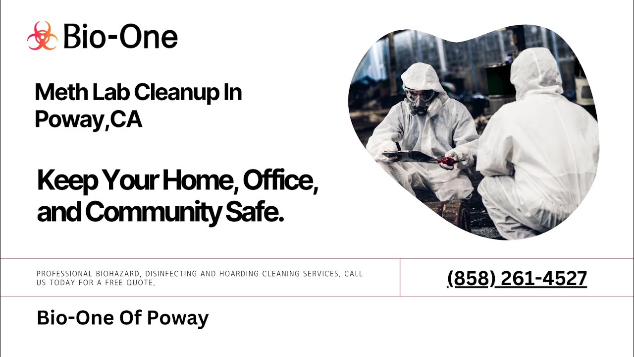 Meth Lab Cleanup in Poway, CA
