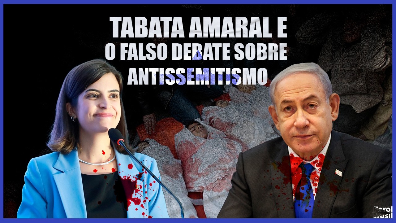 Tabata Amaral e o falso debate sobre antissemitismo