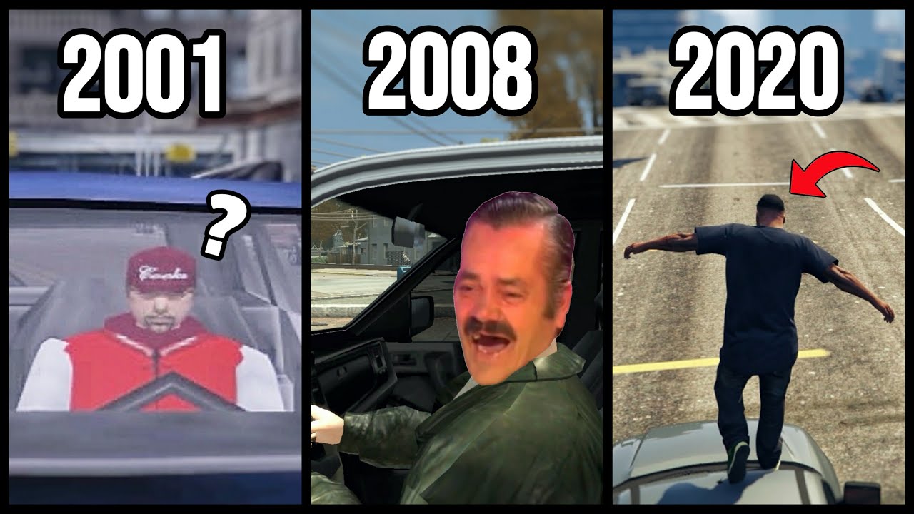 DRIVERS LOGIC in GTA Games (2001-2020)