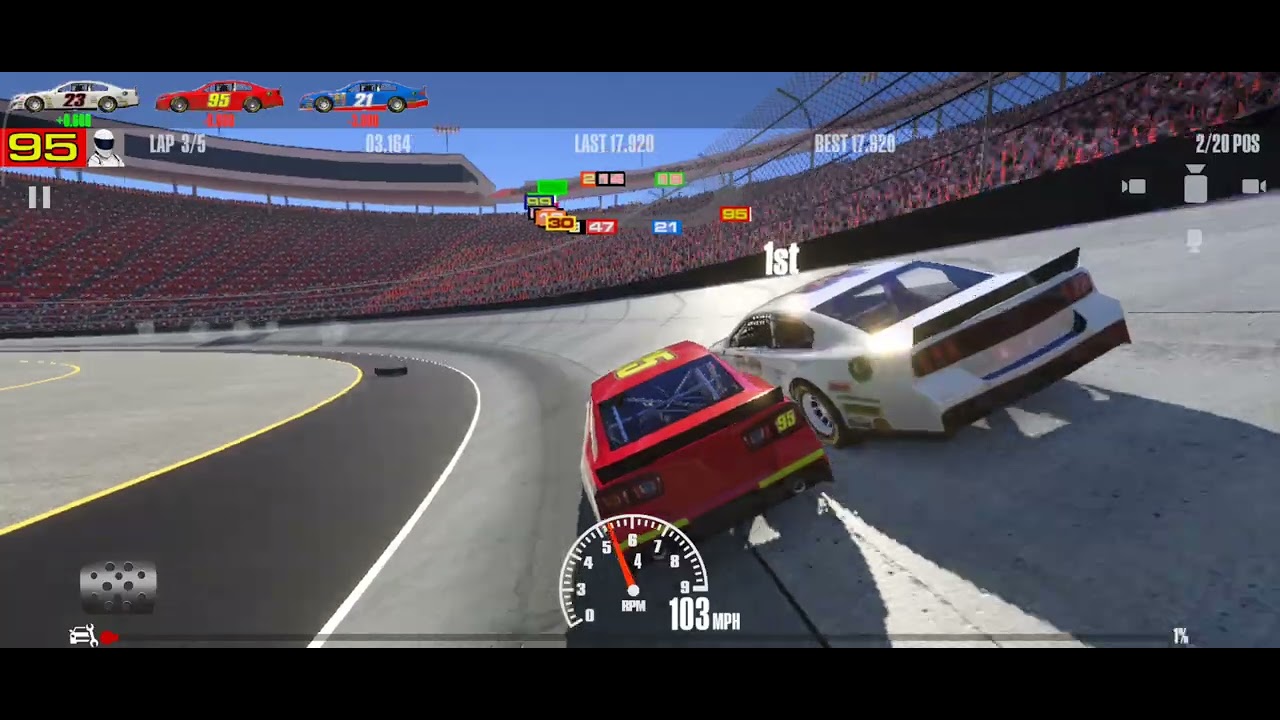 CARS 3 EN STOCK CAR RACING versión incompleta