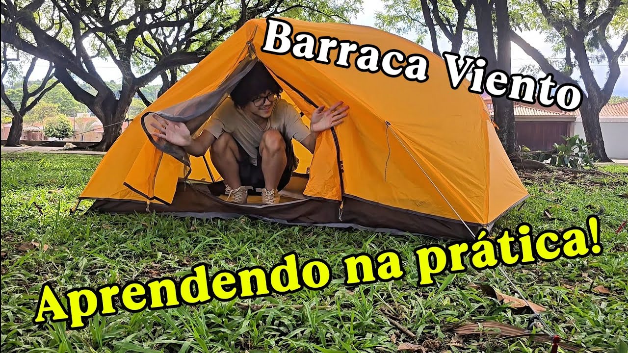 Como montar a Barraca Viento 2P Azteq (ou quase isso 😅) - Peregrino em Cristo