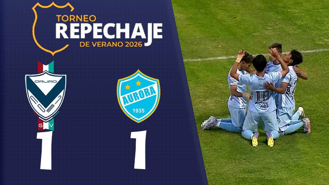 Empate en Oruro - GV San José 1 - Aurora 1 - Torneo Repechaje de Verano