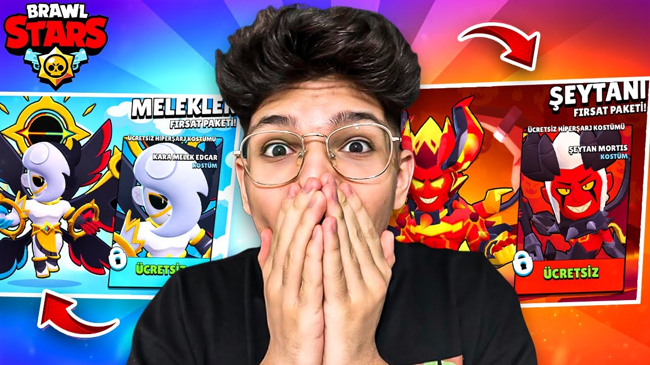 YENİ KOSTÜMLERİ ALIP MAXLADIM! - BRAWL STARS