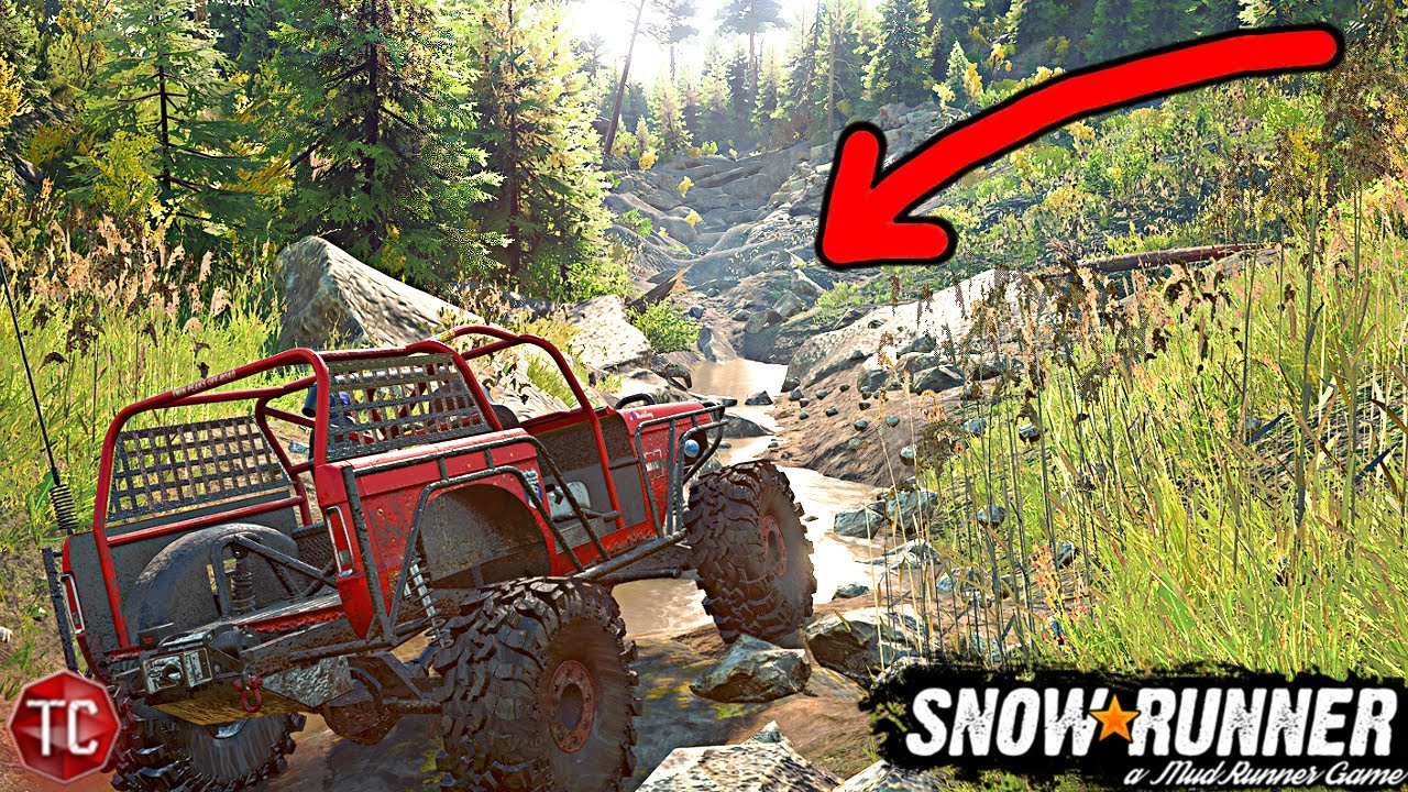 SnowRunner: These NEW, REALISTIC Rock Crawling Trails are BEAUTIFUL!