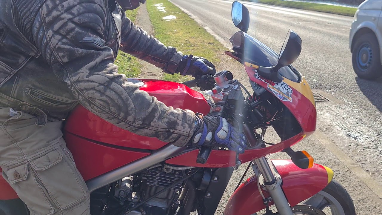 MZ 660 SKORPION 2000 TEST RIDE.