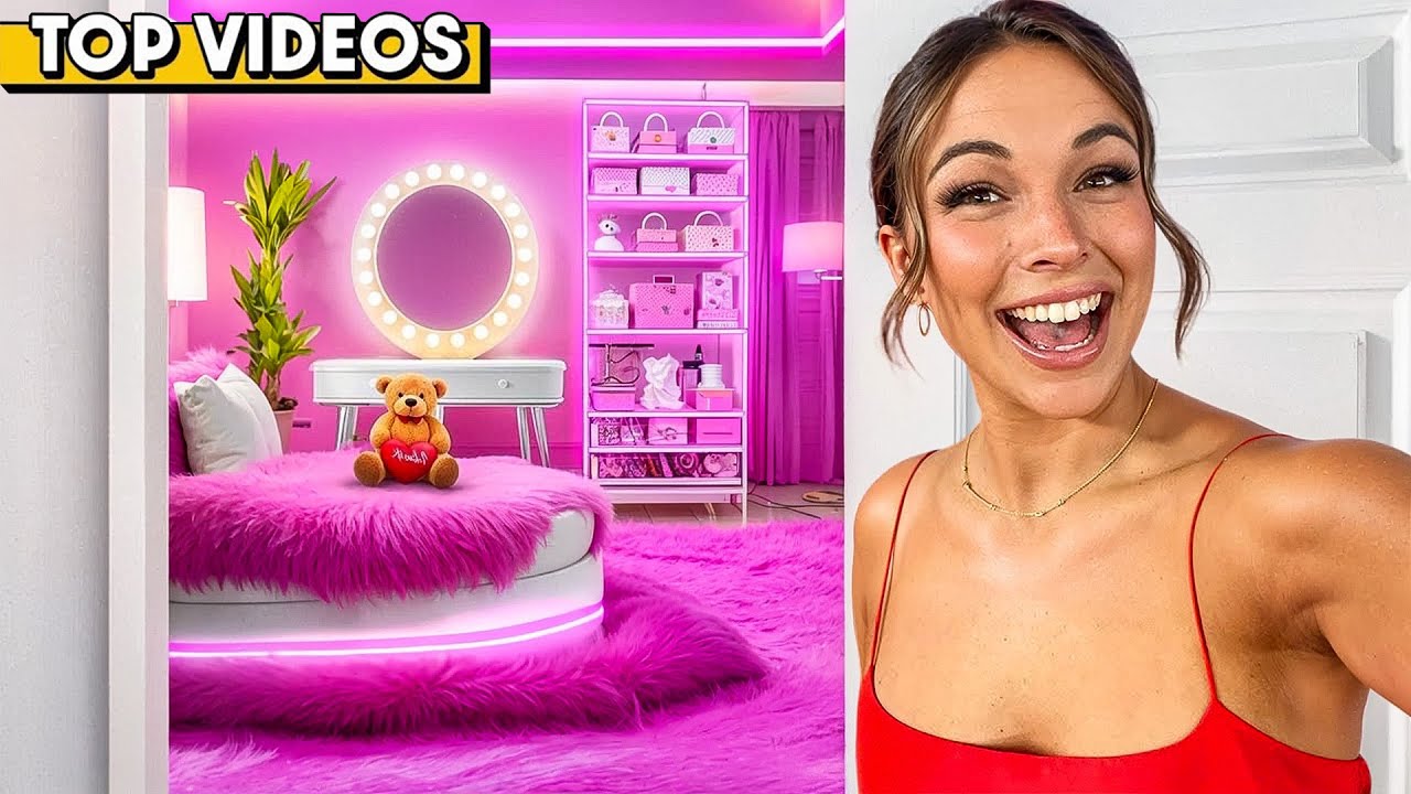 We Gave Our Rooms the ULTIMATE Dream Makeovers! | Pierson