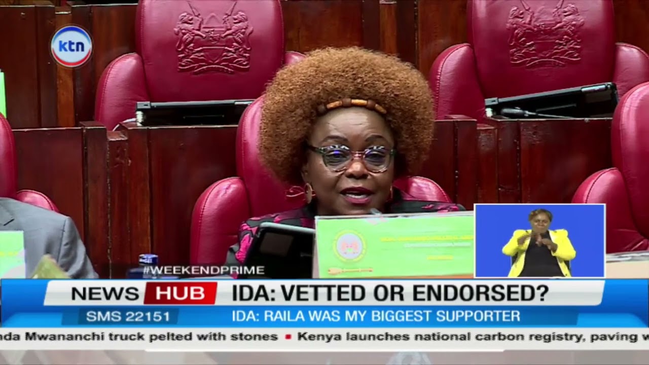 Ida Odinga vetting turns into applause-fest rather than accountability
