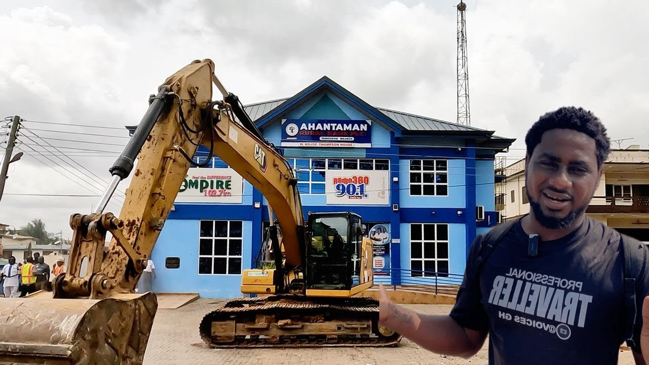 Demolition in Takoradi to make way for Cape Coast -  Takoradi road project