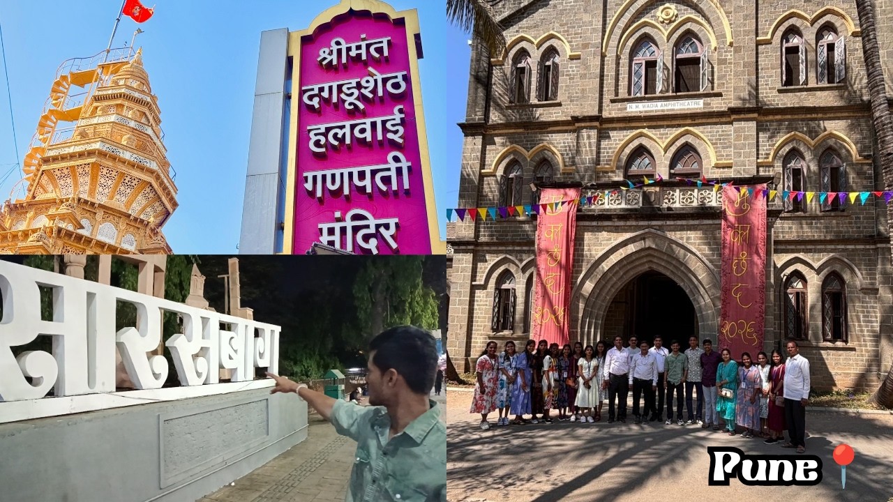 Our College Trip in Pune | Visiting Pune University | घेतलं पुण्यातील श्रीमंत दगडूशेठ गणपतीचे दर्शन