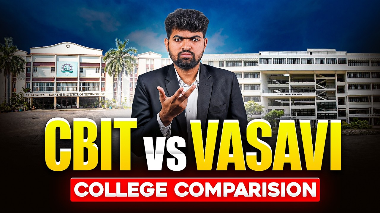 CBIT vs Vasavi Honest Review | best Btech college in telangana | CBIT review | Vasavi Review