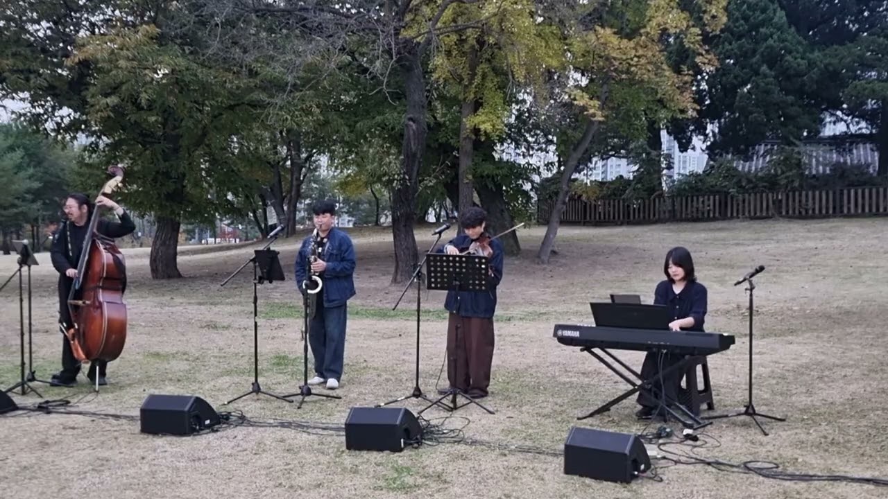 [도시가 극장, 자연이 무대] Volare - Bass, Sax, Violin, Piano│의정부 송산사지근린공원│TIcoticoband티코티코밴드