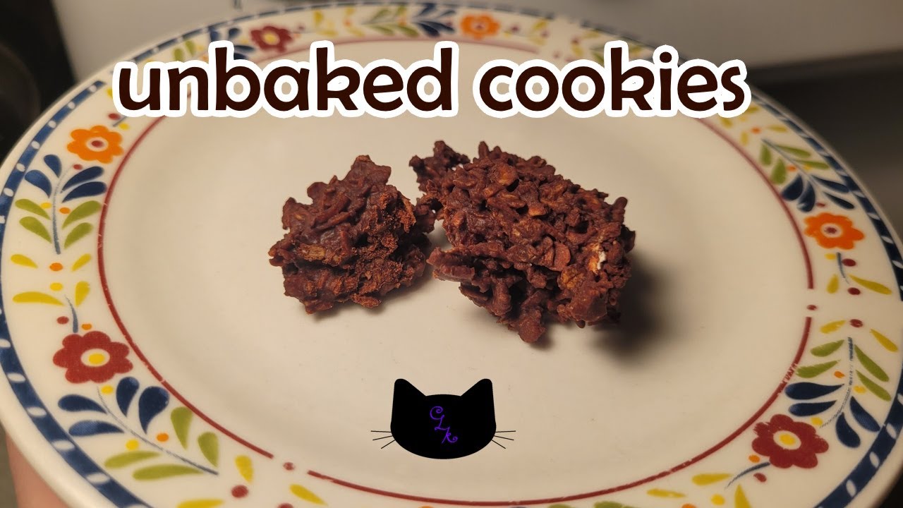 making unbaked cookies