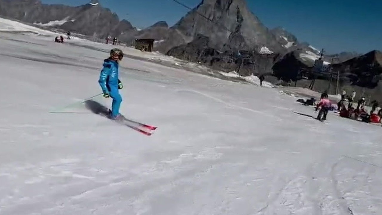 Sci, Federica Brignone torna in pista a Cervinia per gli allenamenti