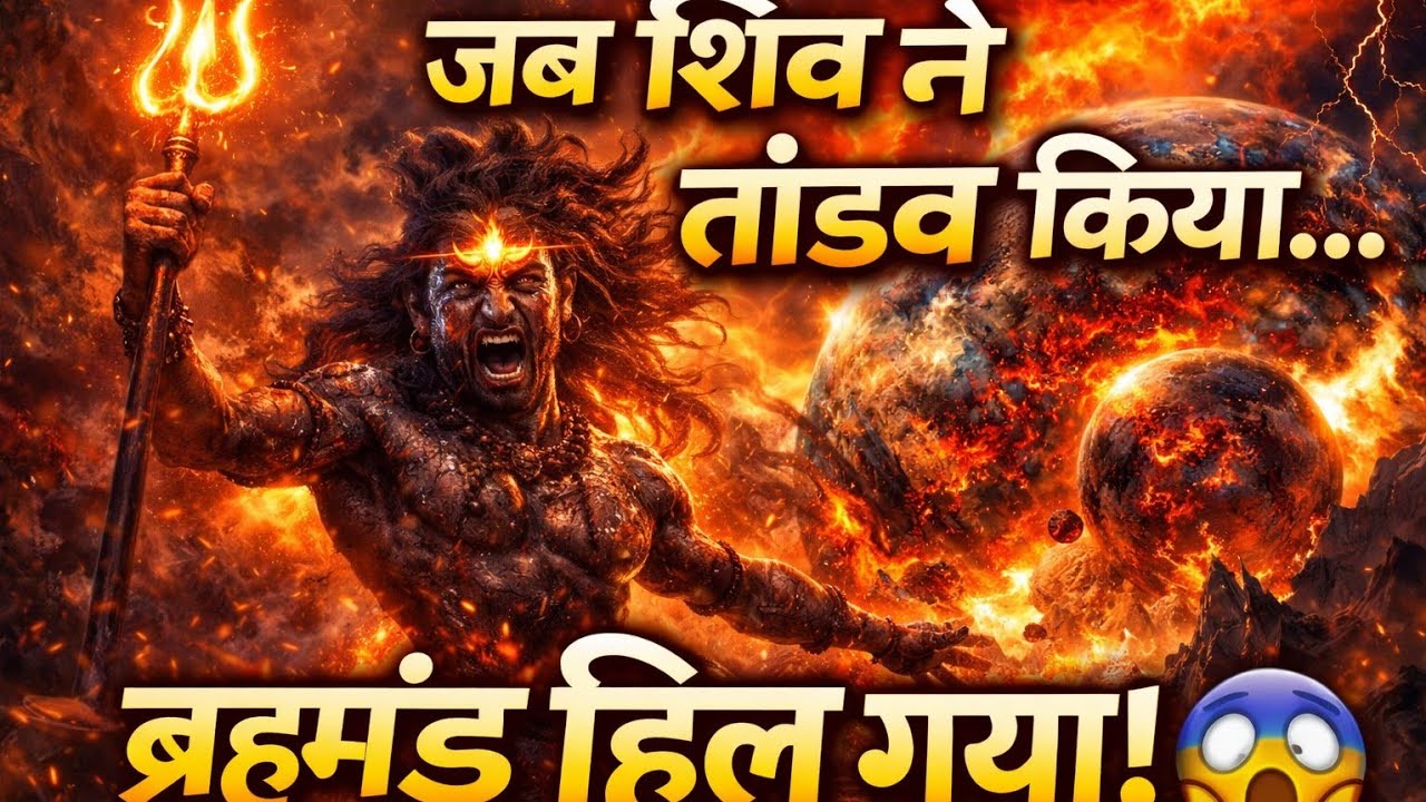 जब शिव ने तांडव किया… ब्रह्मांड हिल गया 😱 | महादेव का प्रलयकारी रूप | Shiv Tandav Rahasya
