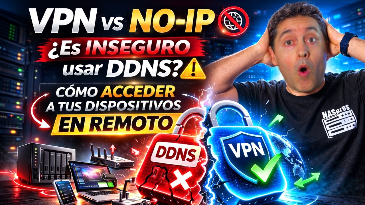 ¿Abrir puertos, VPN o NO-IP?  ⚠️ Cómo entrar a tu red desde fuera ⛔️ Buenas prácticas