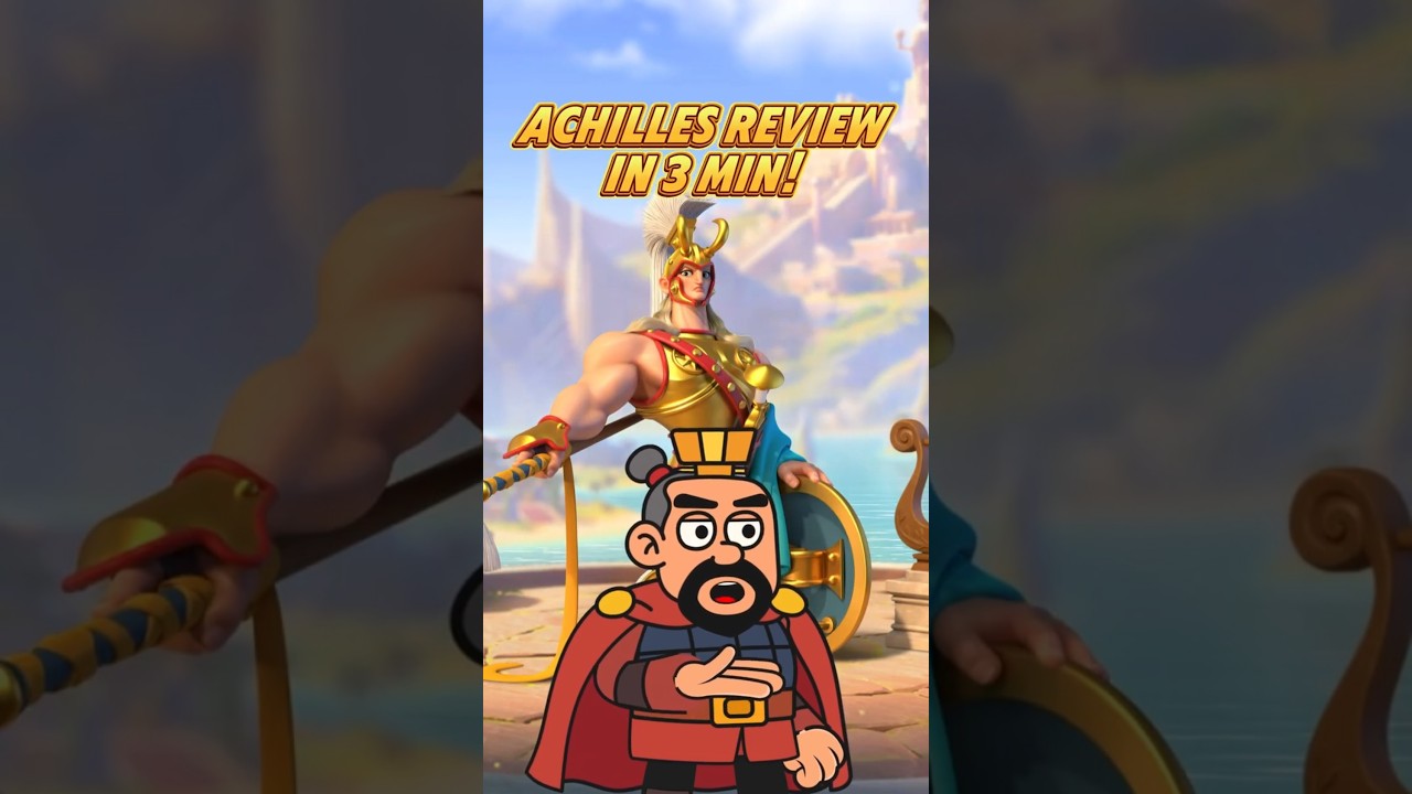 Achilles Review of the new cavalry commander in 3 min! #rokfriendship #riseofkingdoms