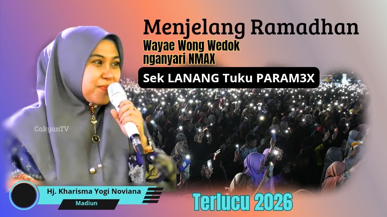 Hj Kharisma Yogi Noviana, Wong Wedok Wayae Gawe Wong Lanang Mumet 😁 #kharisma