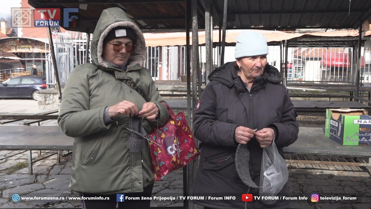 Vunene čarape najprodavaniji proizvod na pijepoljskoj pijaci