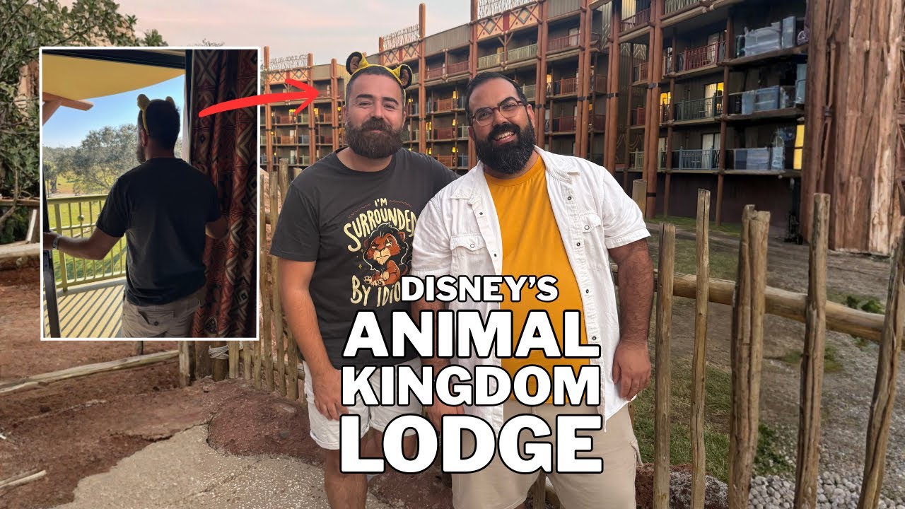 Dormí frente a la SABANA AFRICANA 🦒 | Disney´s Animal Kingdom Lodge Savannah View ¿Vale la pena?