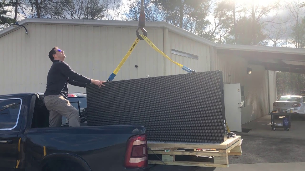Impact LED Sign Wall Mount Installation