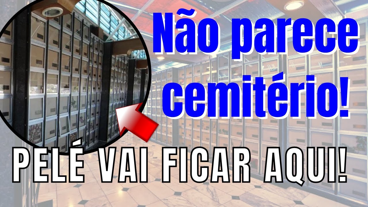Local onde Pelé será sepultado no cemitério vertical