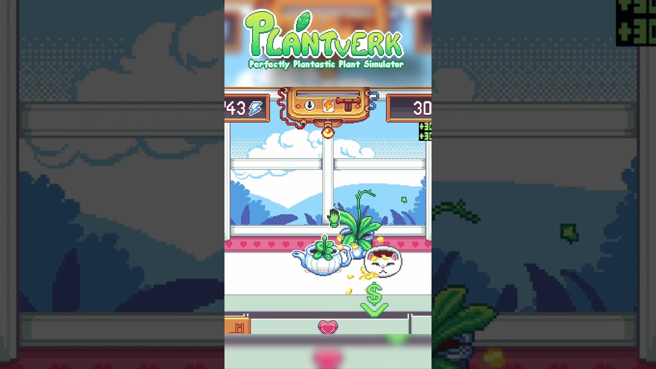 Picking Flowers in my Greenhouse #screenshotsaturday