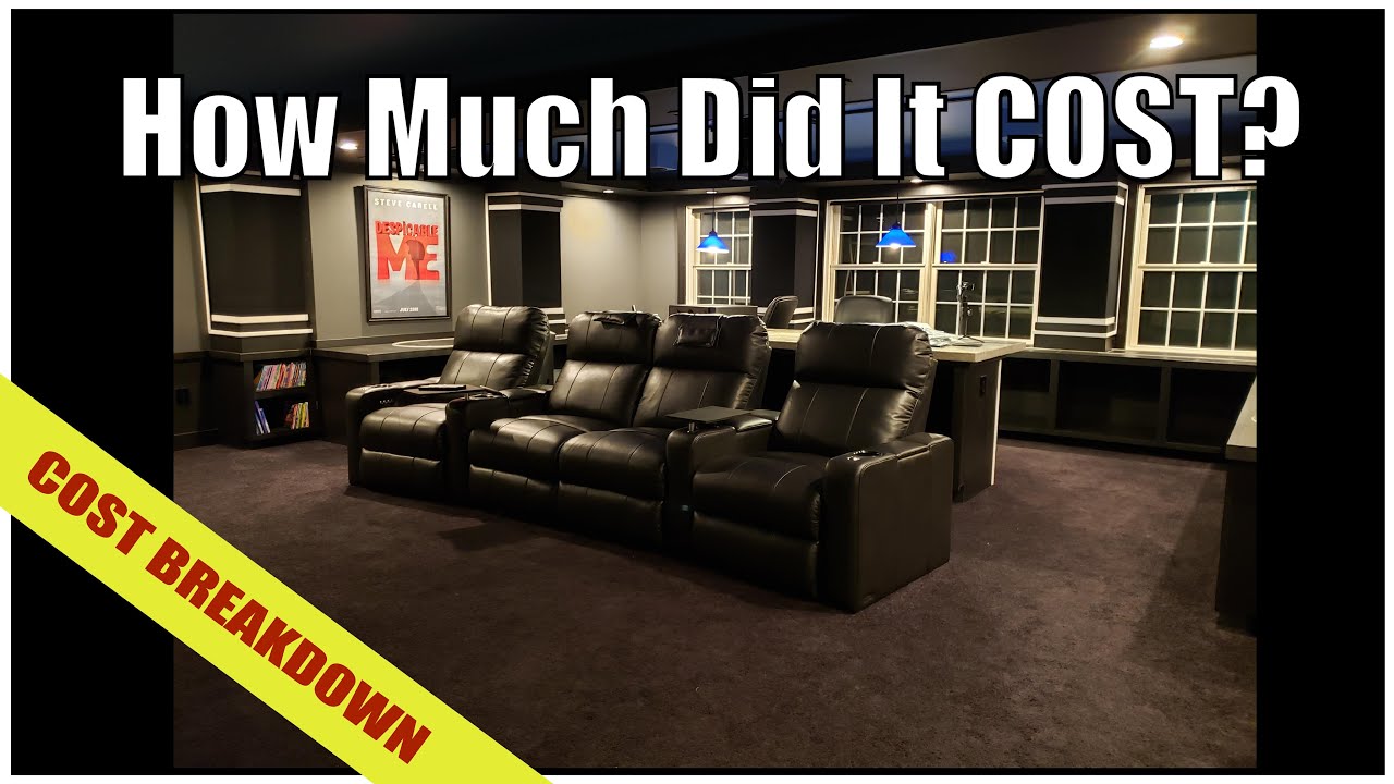 Revealing How Much My DIY 9.2.4 Home Theater Cost!