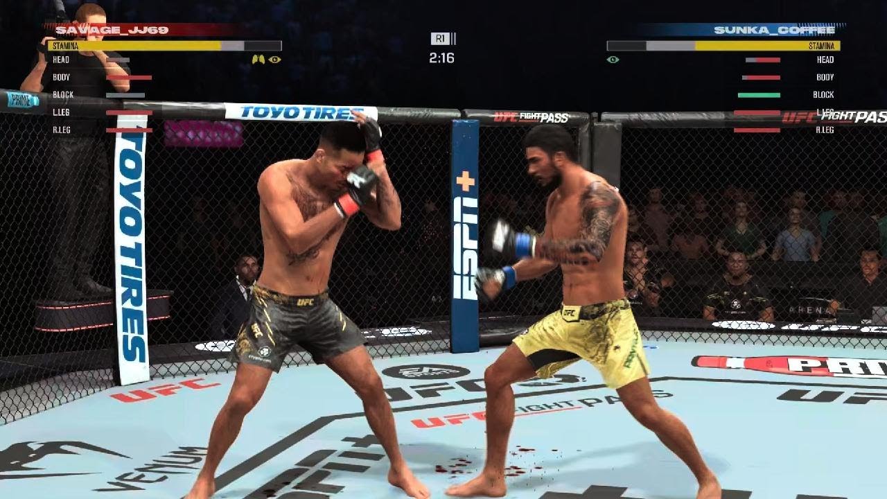 EA SPORTS UFC 5 rank 20 3games