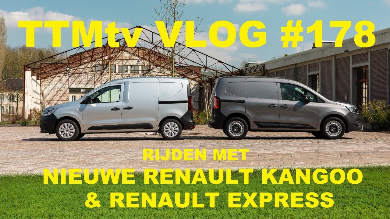 TTMtv Vlog 178 - Rijden met de nieuwe Renault Kangoo & Express!
