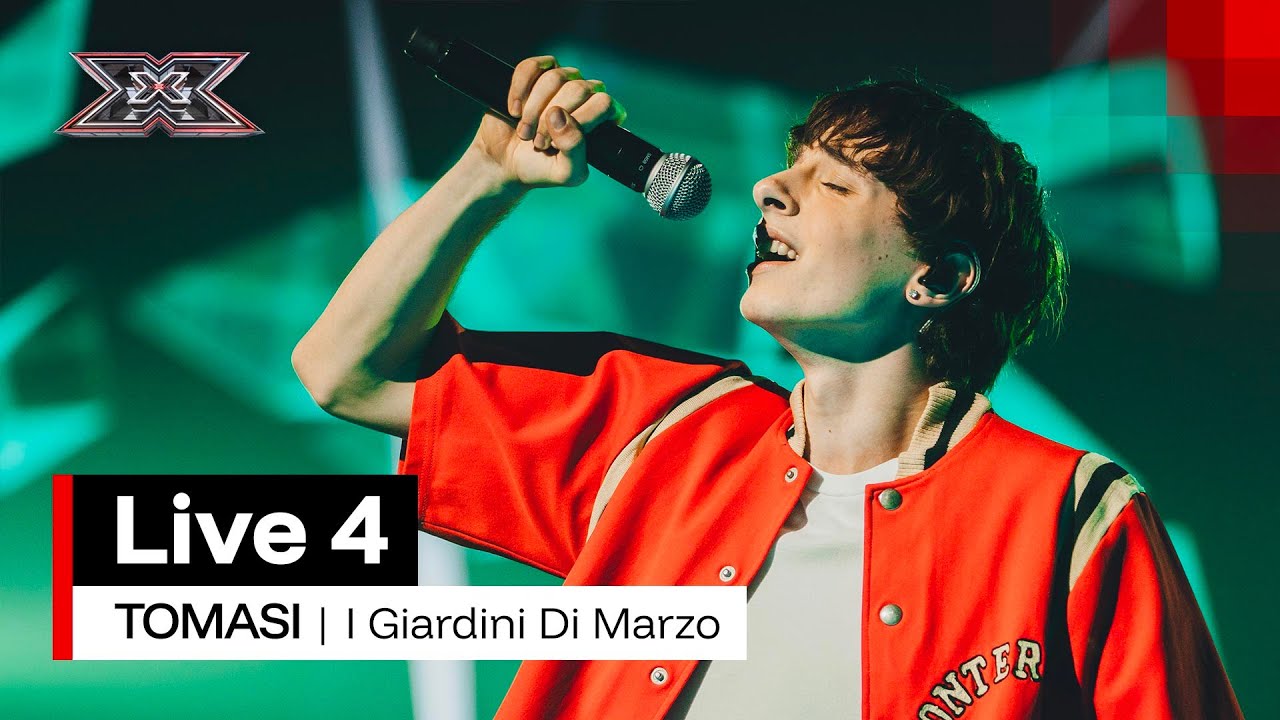TOMASI canta &ldquo;I giardini di marzo&rdquo; di Lucio Battisti | X Factor 2025 Live 4